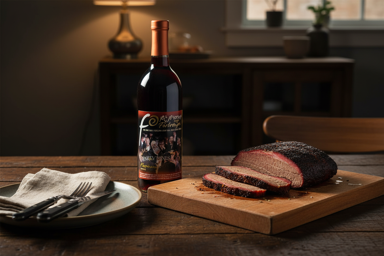 Maridaje Vino Tinto Kosher Fabrenger con Brisketslider_item_HiMBLA