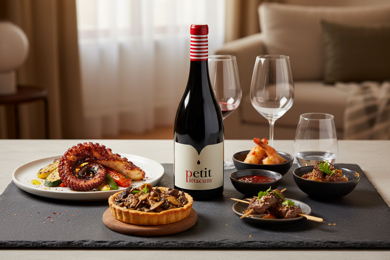 Maridaje Vino Tinto Petit Pittacumslider_item_HiMBLA