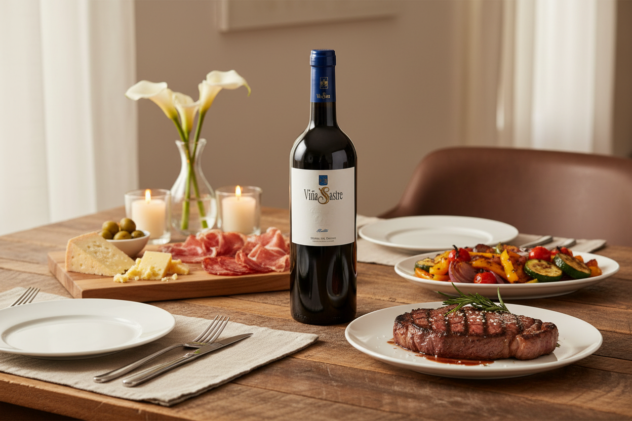 Maridaje Vino Tinto Roble Ecológicoslider_item_HiMBLA