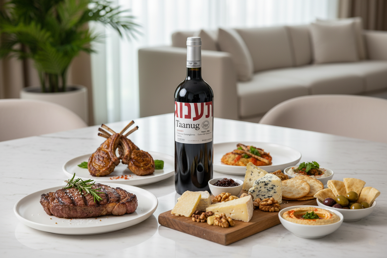 Maridaje Vino Tinto Taanug Cabernet Sauvignon