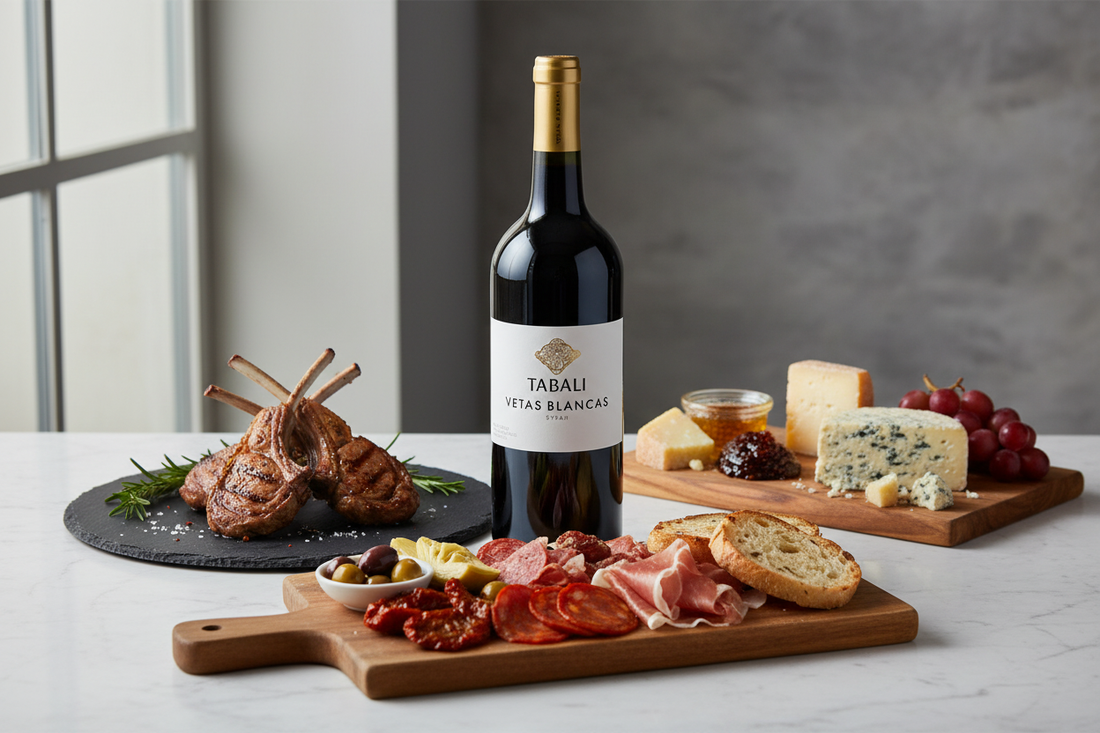 Vino Tinto Tabali Vetas Blancas Syrah 2019 | Valle de Limarí