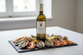 Mariscos frescos — Thunevin Blanc du Beau-Père 2021