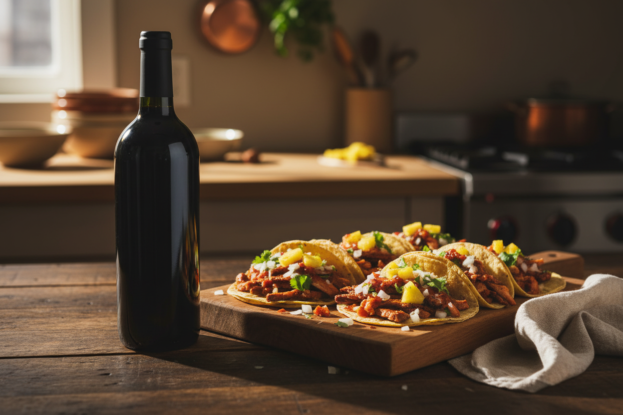 Marqués de Riscal Tempranillo Tacos al Pastor