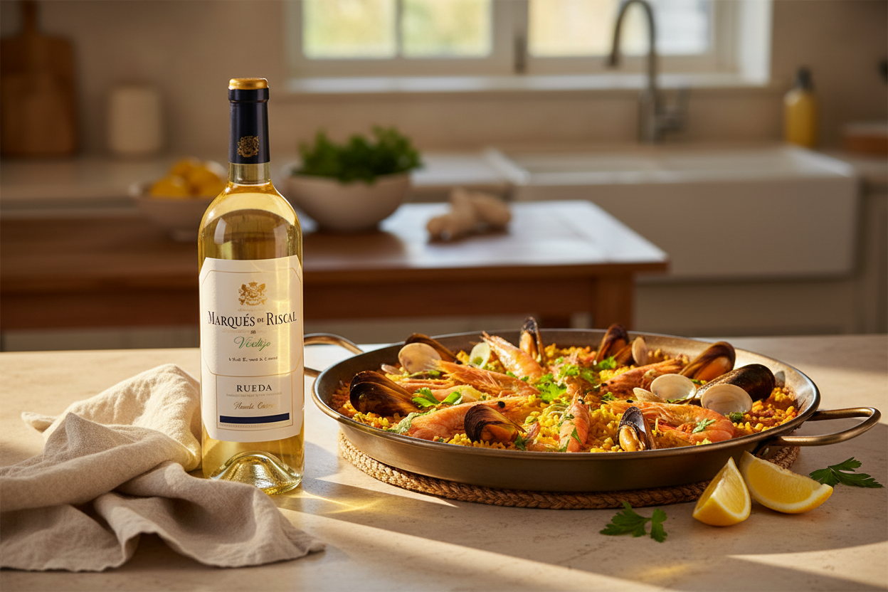 Marqués de Riscal Viñas Viejas Paella Socarrat