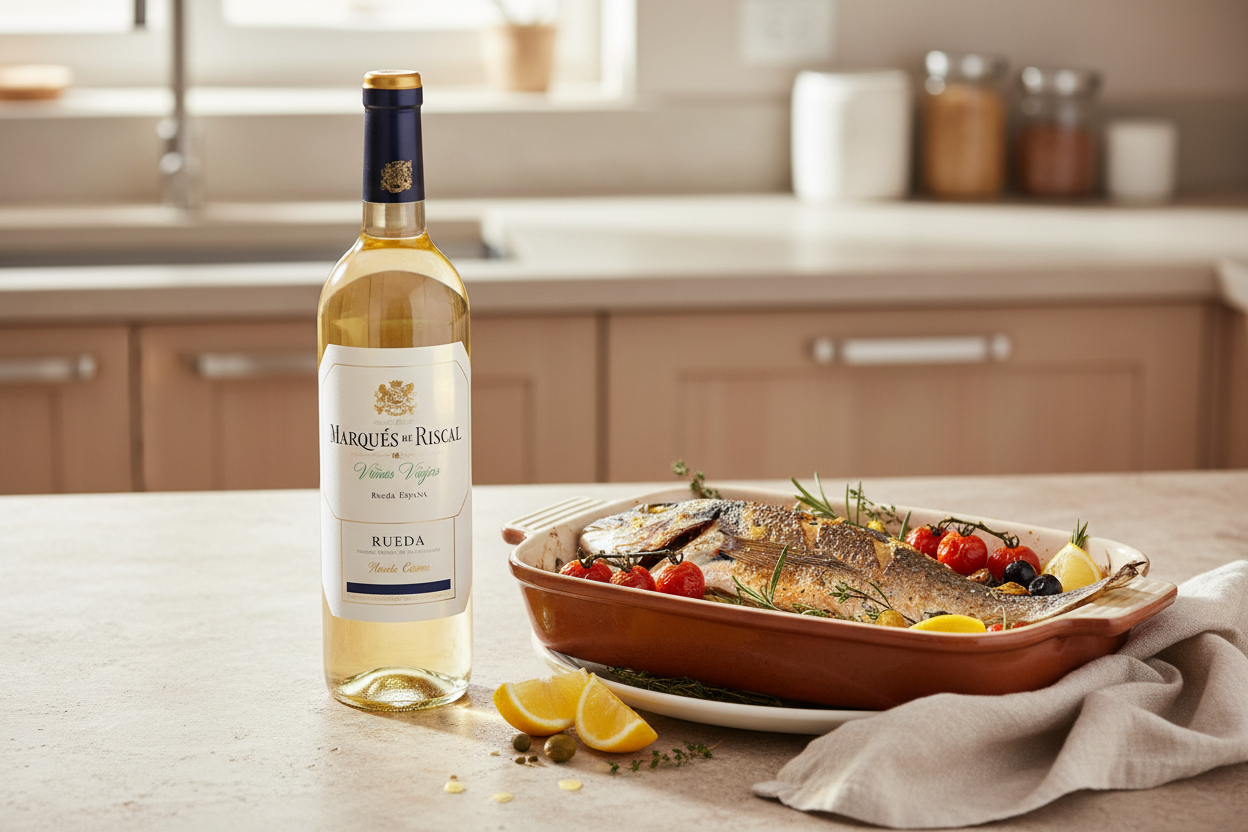 Marqués de Riscal Viñas Viejas Pescado Roca
