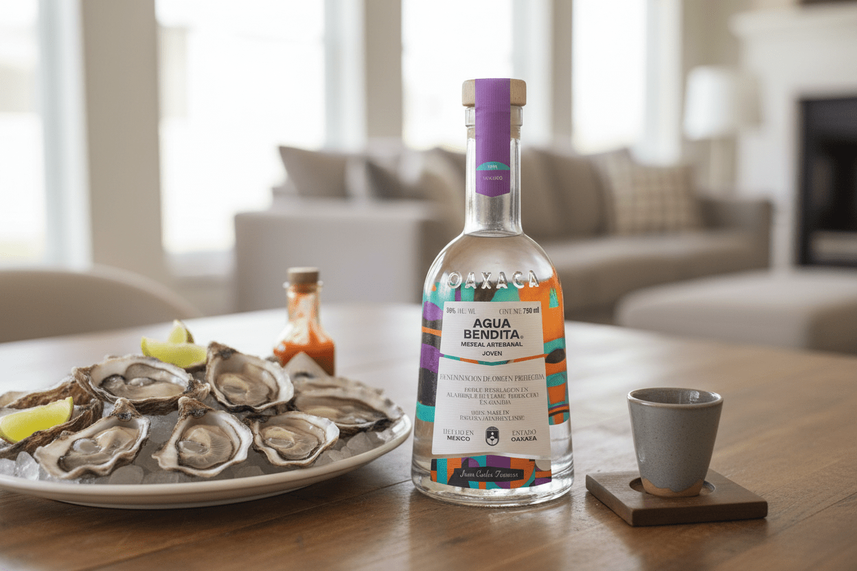 Mezcal Agua Bendita 38° - La Cava