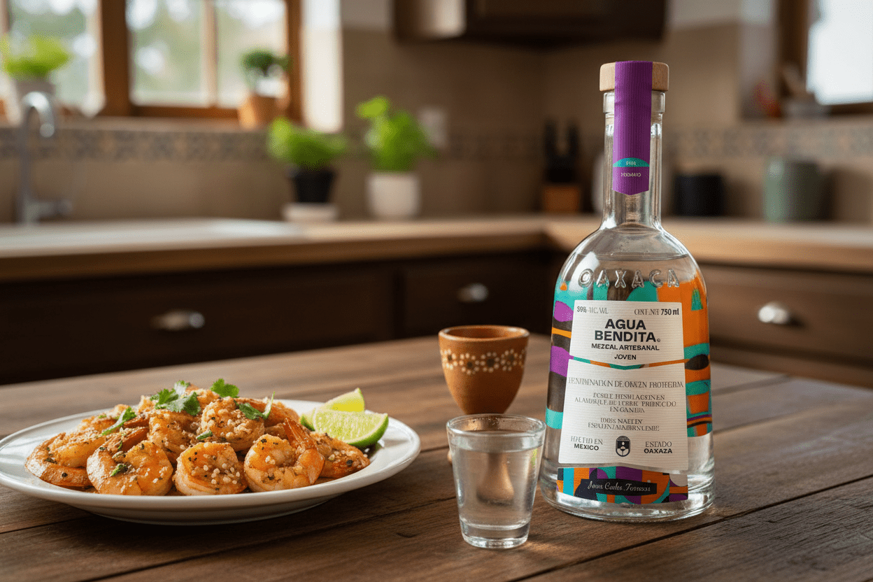 Mezcal Agua Bendita 38° - La Cava