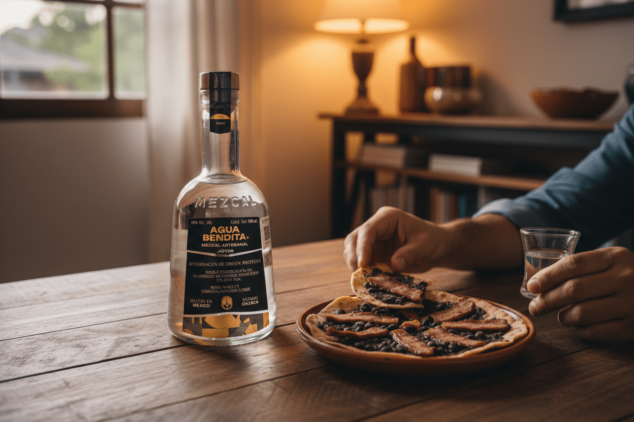 Mezcal Agua Bendita 45° - La Cava