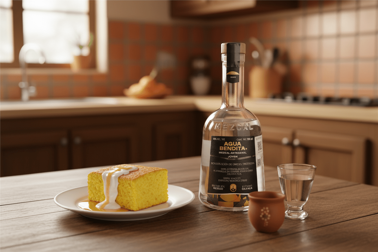 Mezcal Agua Bendita 45° - La Cava