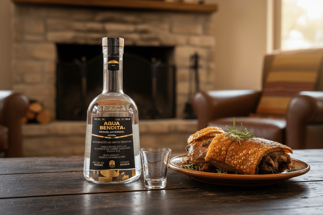 Mezcal Agua Bendita 45° - La Cava