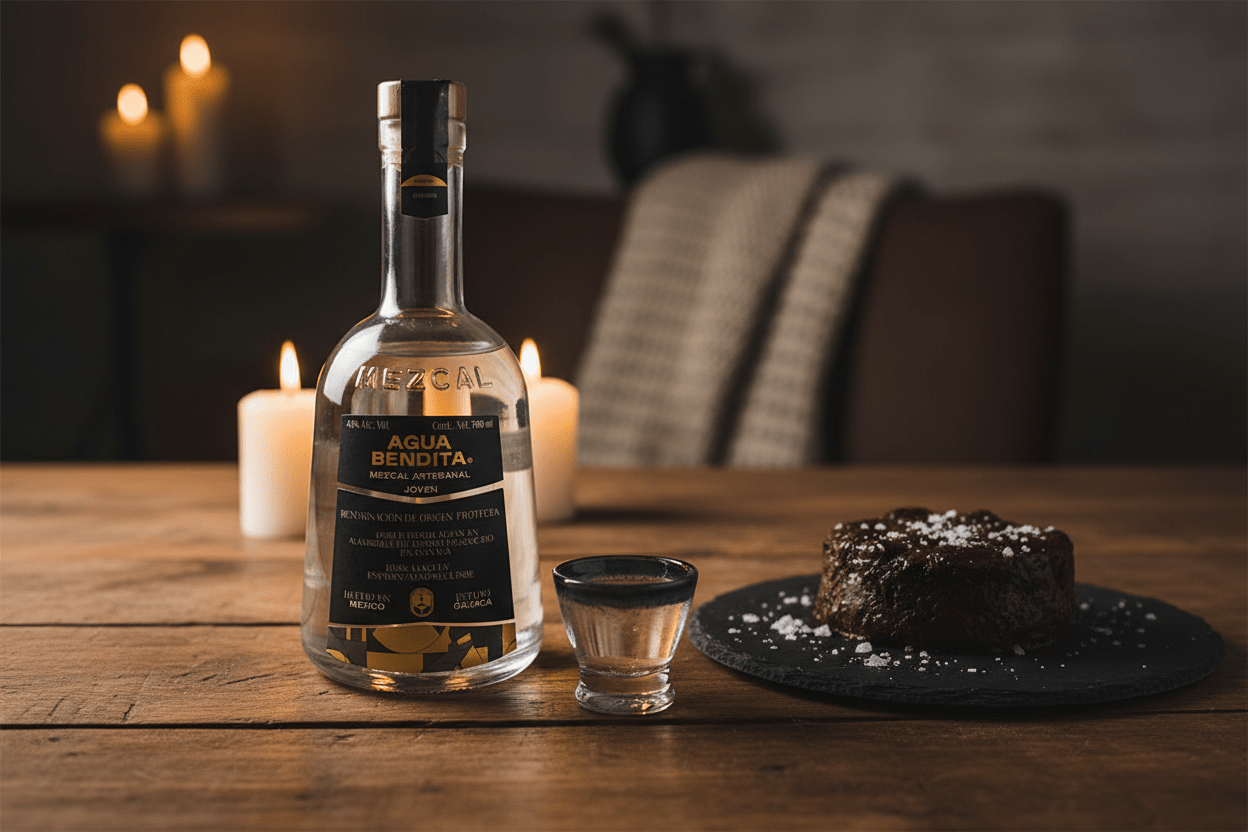Mezcal Agua Bendita 45° - La Cava