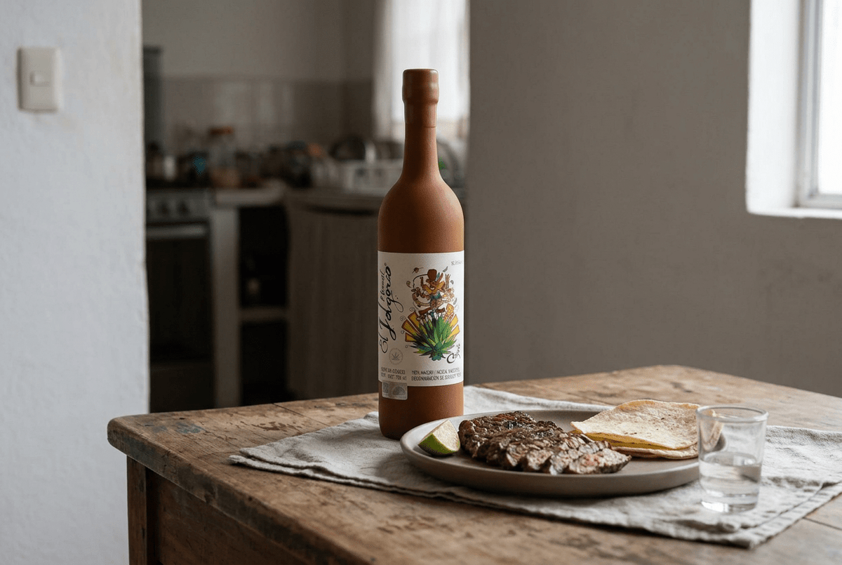 Mezcal Ancestral El Jolgorio Coyote - La Cava