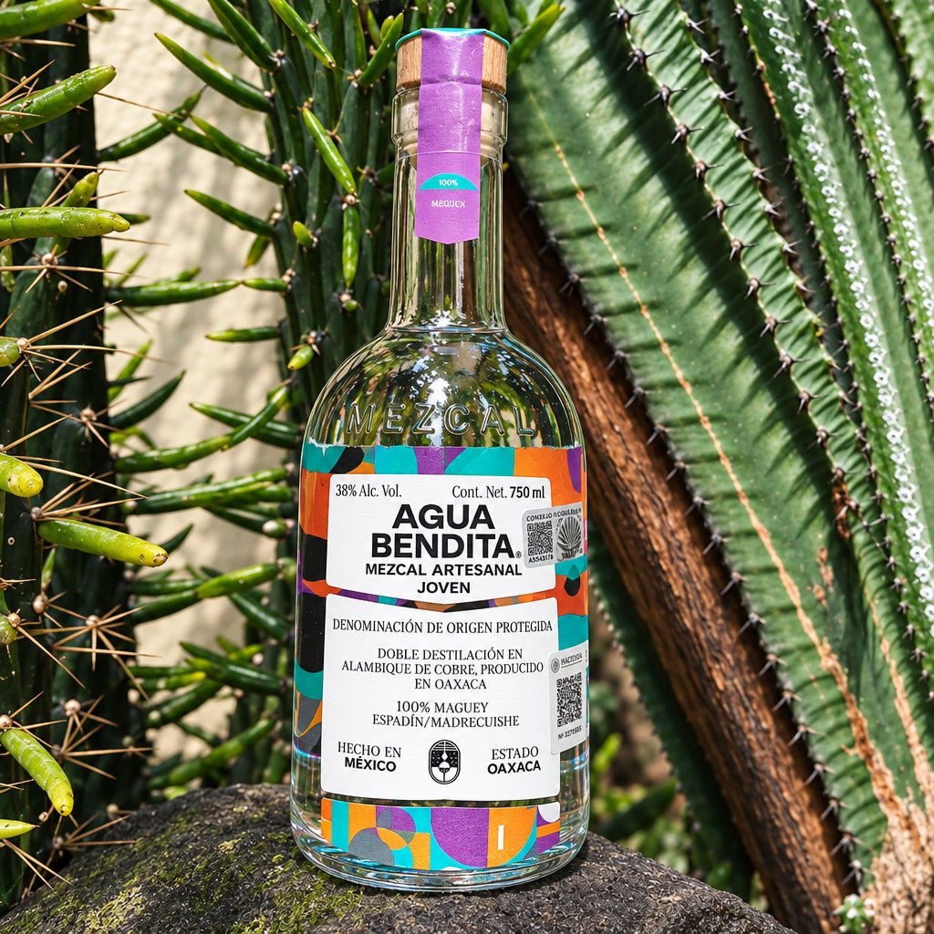 Mezcal Artesanal Agua Bendita 38° - La Cava