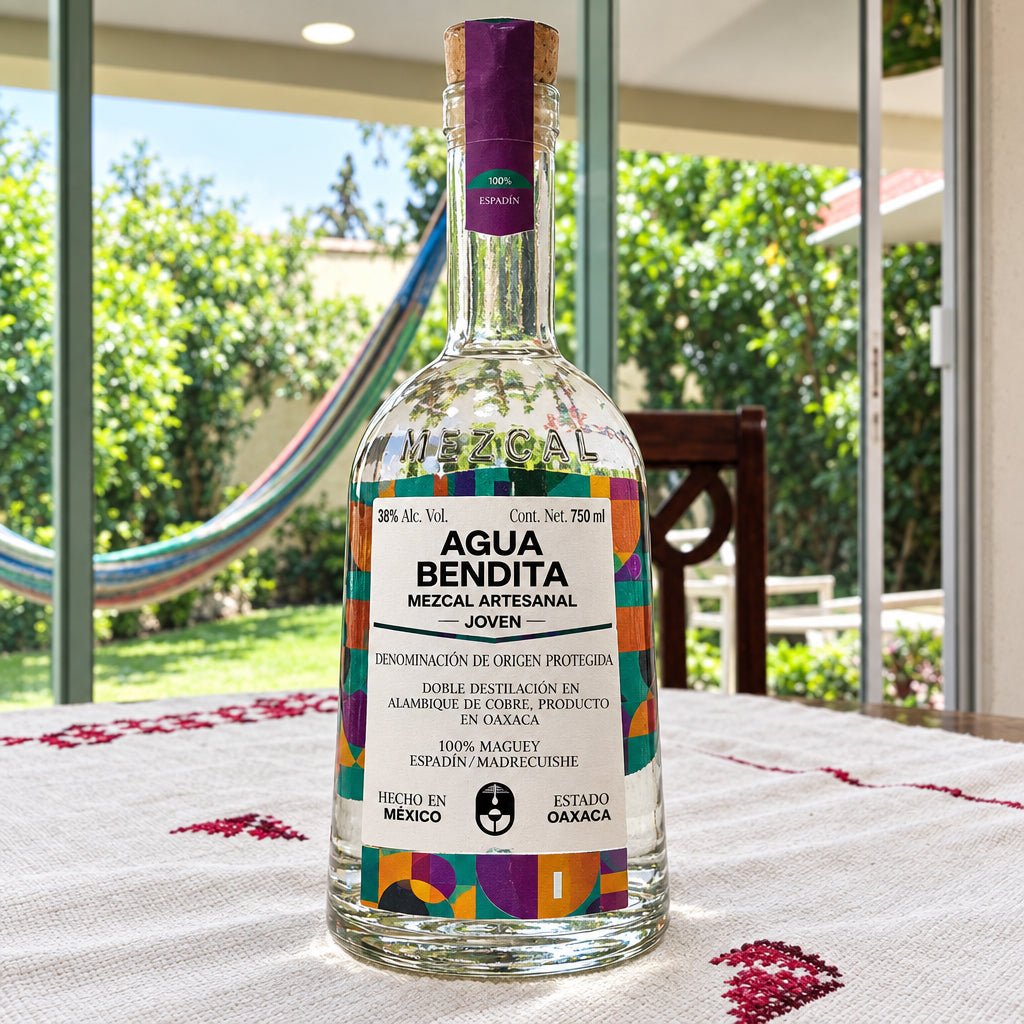 Mezcal Artesanal Agua Bendita 38° - La Cava