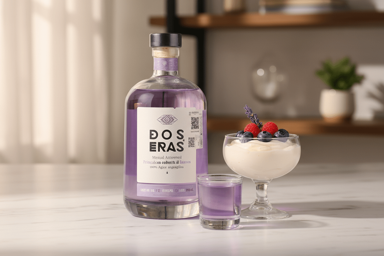 Mezcal Artesanal Dos Eras Abocado y Lavanda - La Cava