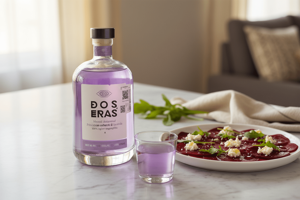 Mezcal Artesanal Dos Eras Abocado y Lavanda - La Cava
