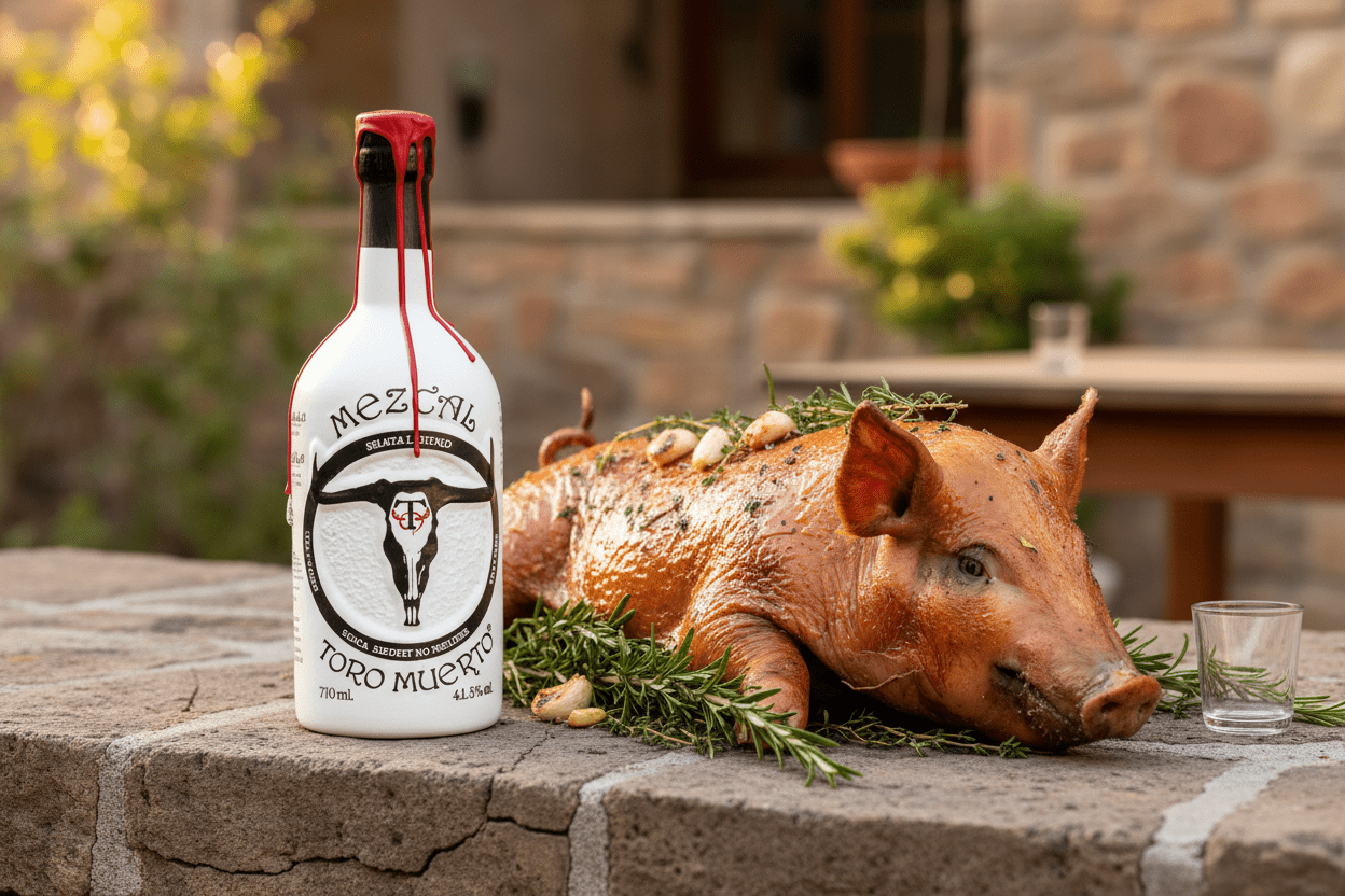 Mezcal Artesanal Joven Toro Muerto - La Cava