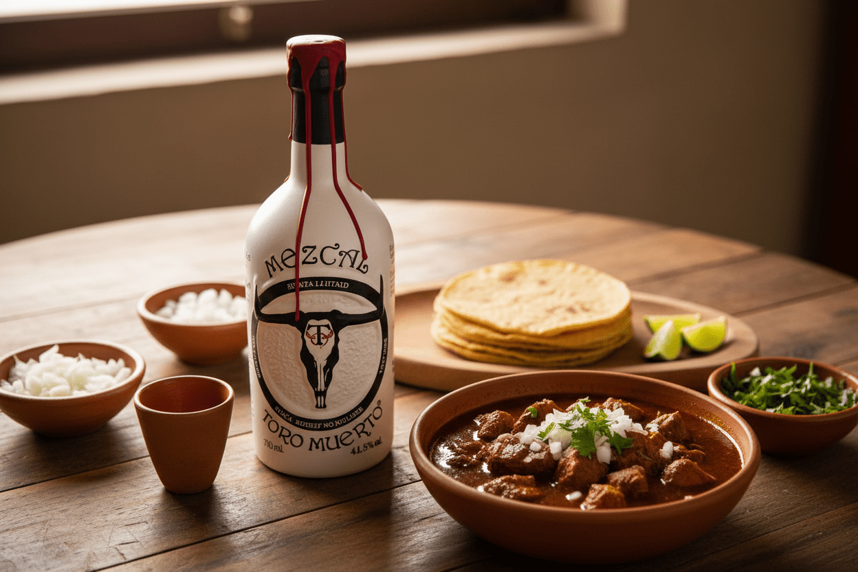 Mezcal Artesanal Joven Toro Muerto - La Cava