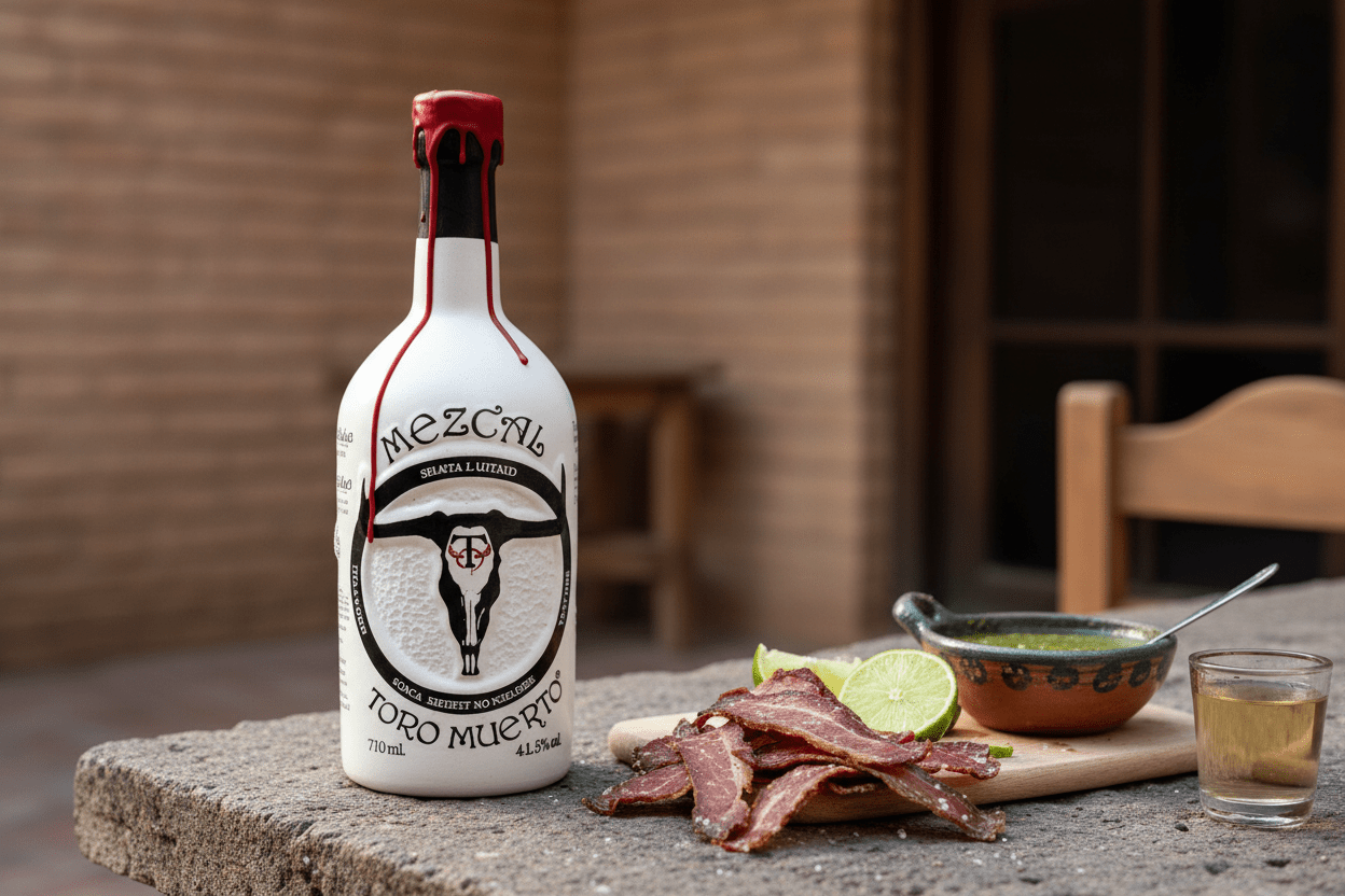 Mezcal Artesanal Joven Toro Muerto - La Cava