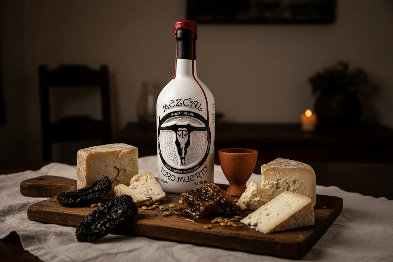 Mezcal Artesanal Joven Toro Muerto - La Cava