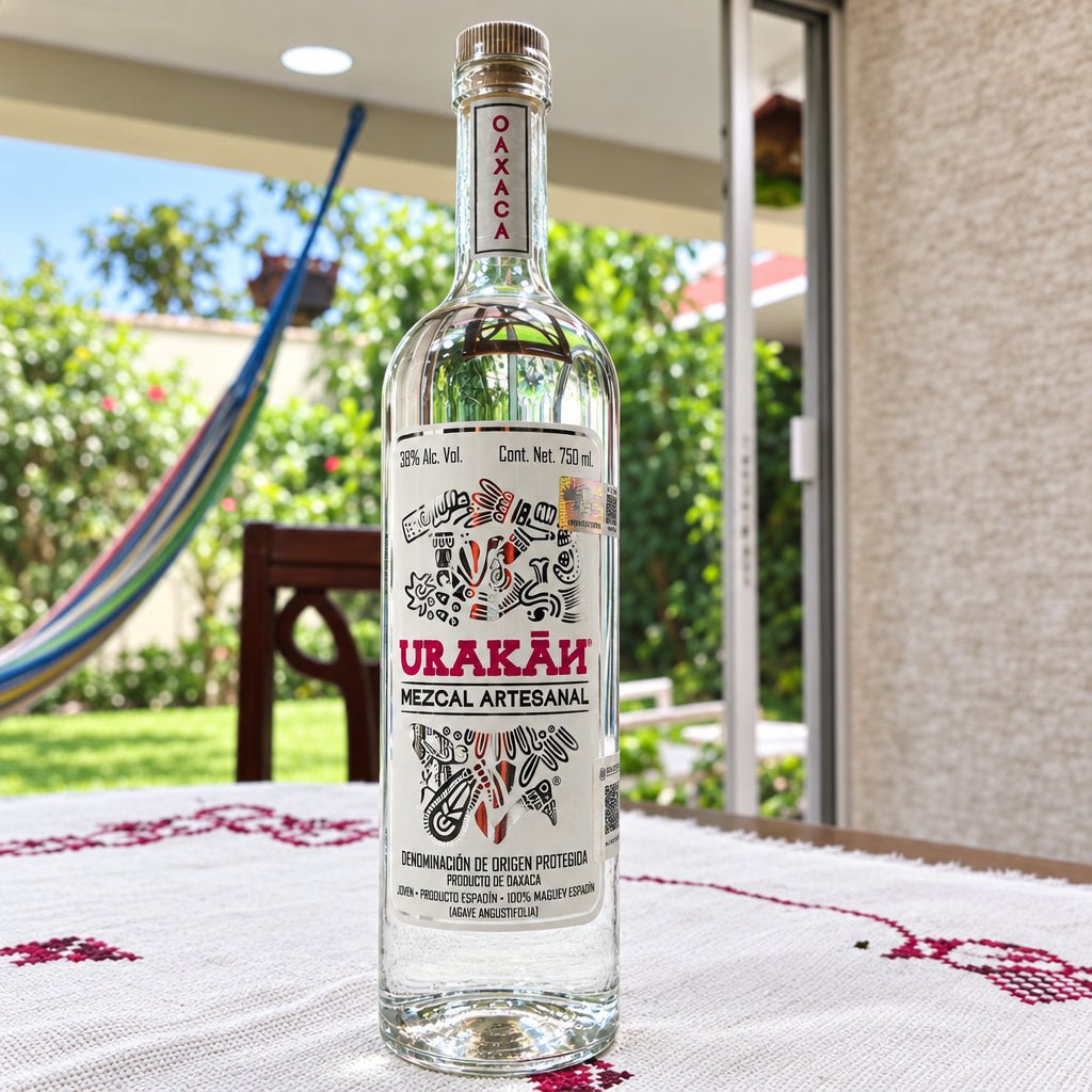 Mezcal Artesanal Urakan Plata 38° - La Cava
