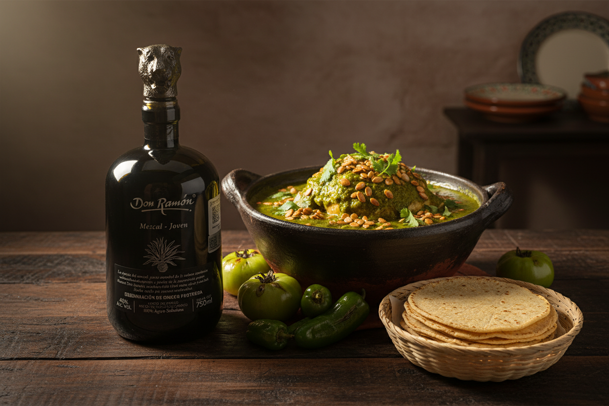 Mezcal con Pipián