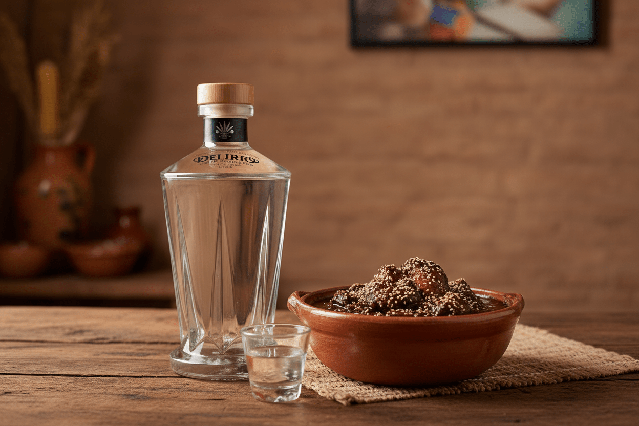 Mezcal Delirio Joven 42° 750ml - La Cava
