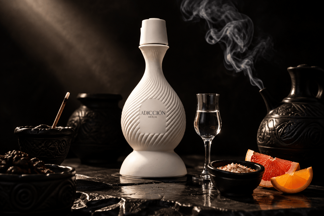 Mezcal Espadín Adicción 700ml - La Cava