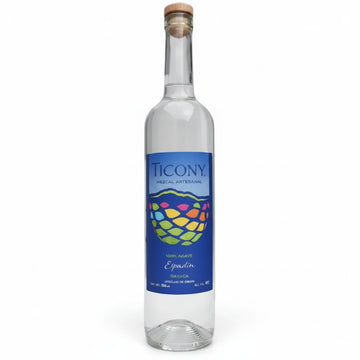 Mezcal Espadín Ticony Botella Azul - La Cava