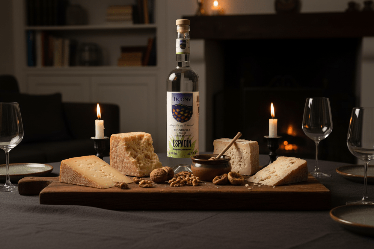 Mezcal Espadín Ticony Botella Blanca - La Cava