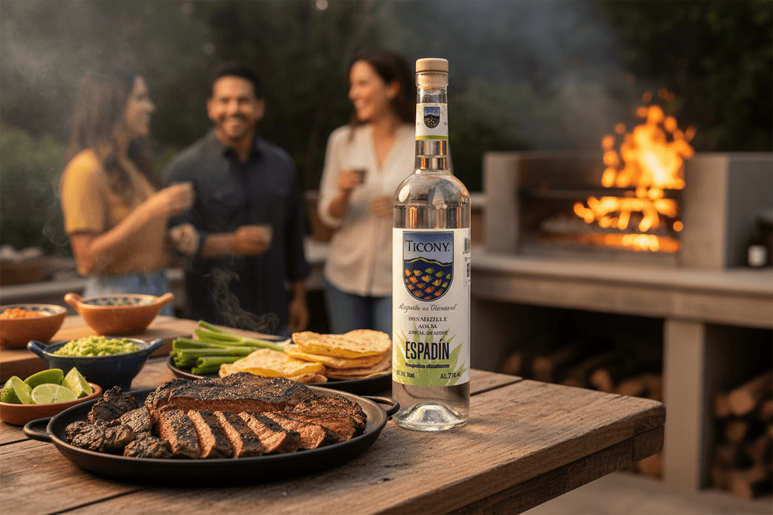 Mezcal Espadín Ticony Botella Blanca - La Cava