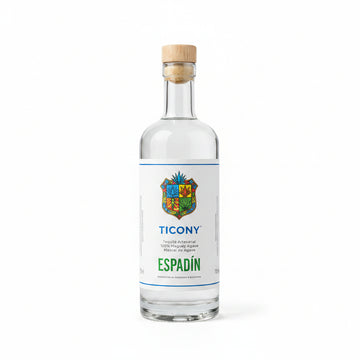 Mezcal Espadín Ticony Botella Blanca - La Cava