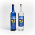 Mezcal Ticony Botella Azul y Blanca