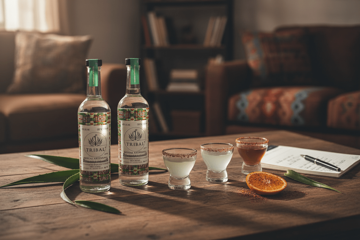 Mezcal Tribal Ensamble 203 250ml 40% Alc. Vol. Oaxaca, México - La Cava