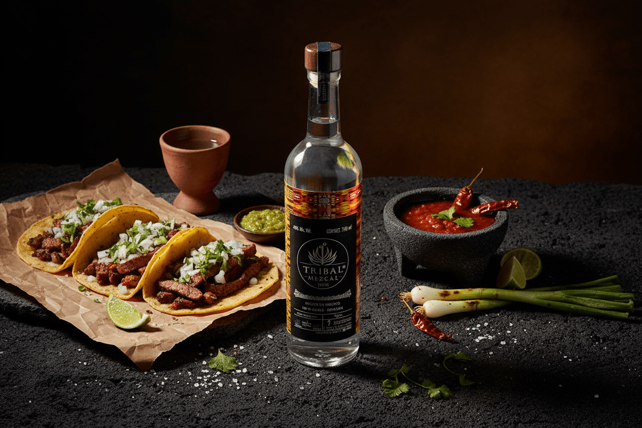 Mezcal Tribal Joven Espadín 750ml 40% Alc. Vol. Oaxaca, México - La Cava
