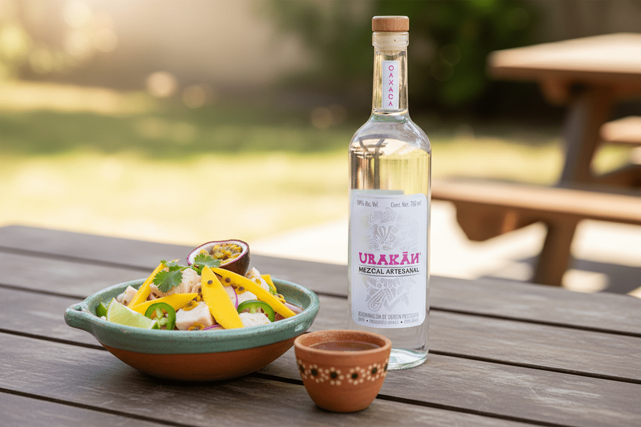 Mezcal Urakan Plata 38° - La Cava