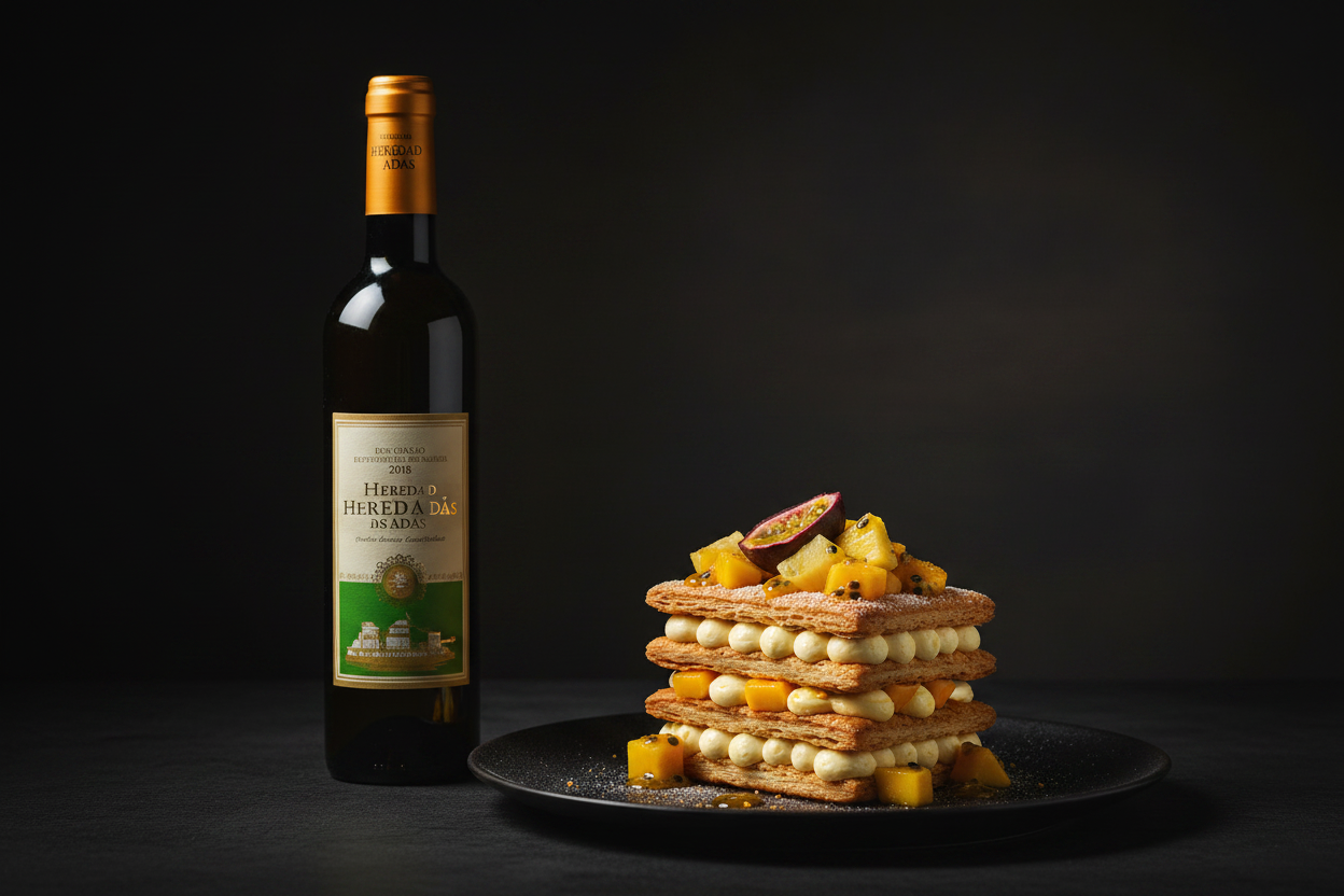 Milhojas tropical con Victoria 1