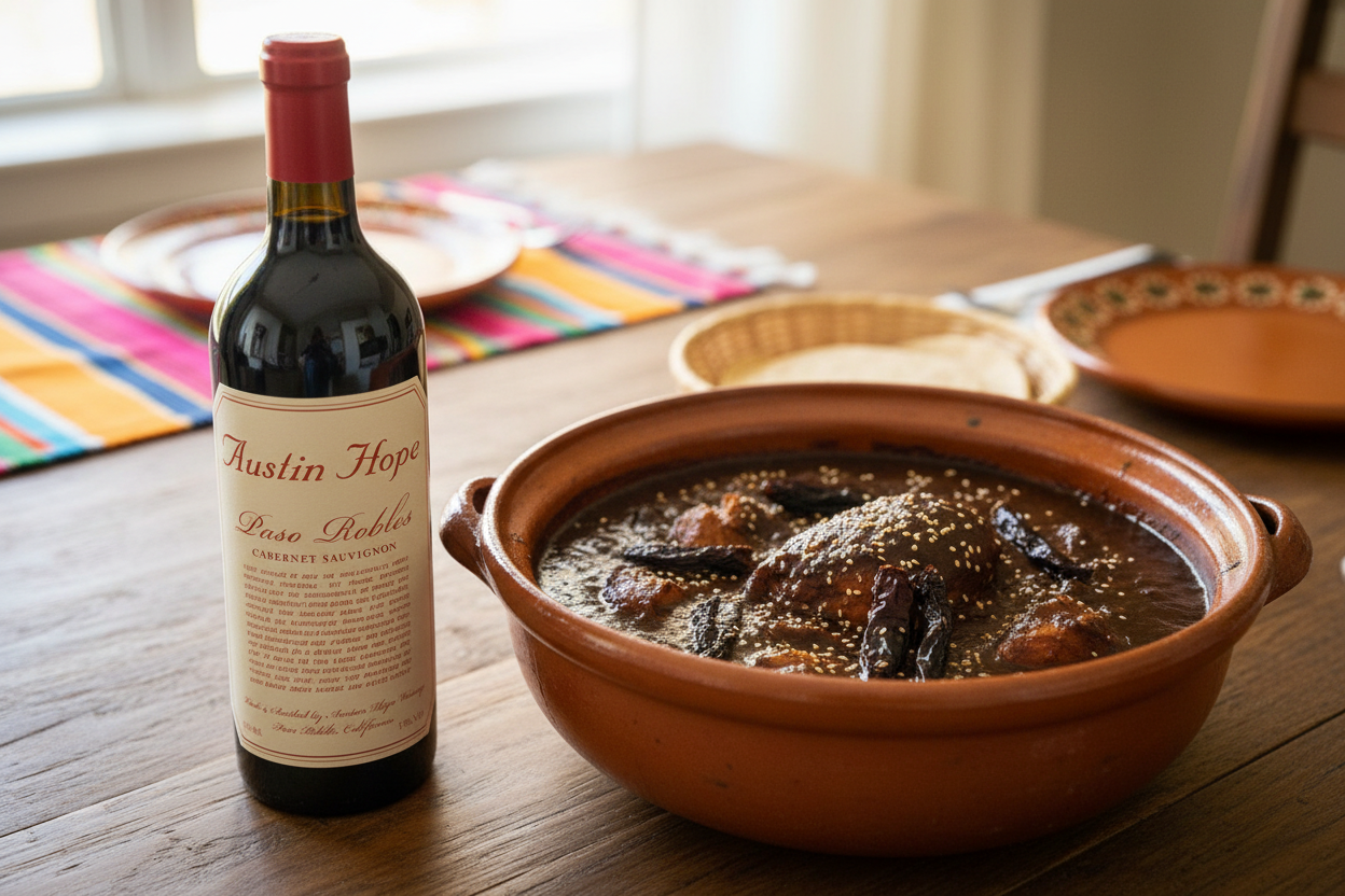 Mole Poblano complejo
