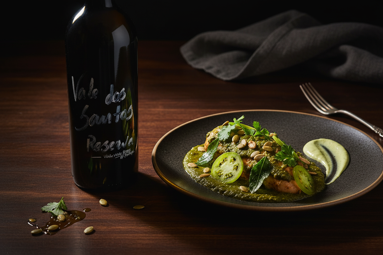 Mole verde con Vale Dos Santos Reserva