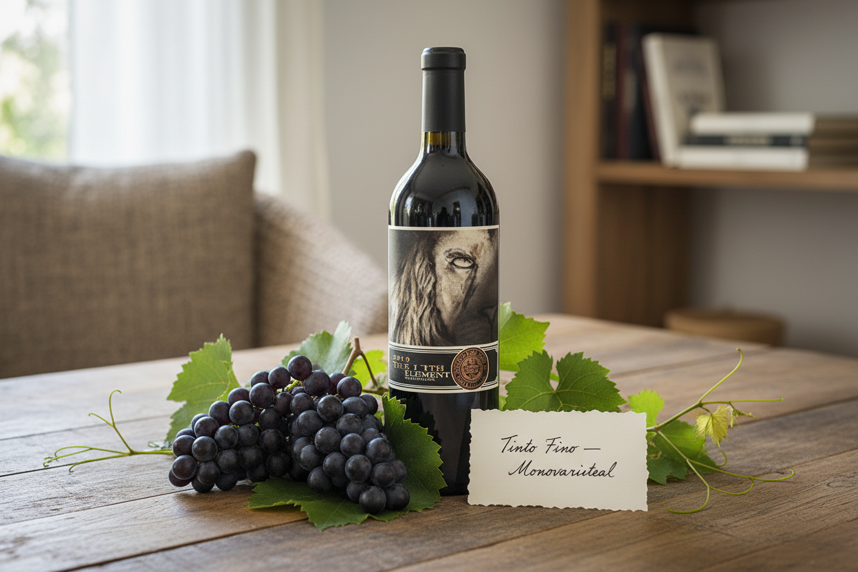 Monovarietal Tinto Fino