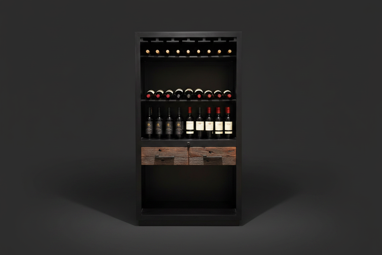 Mueble Cava Hacienda fondo de estudio