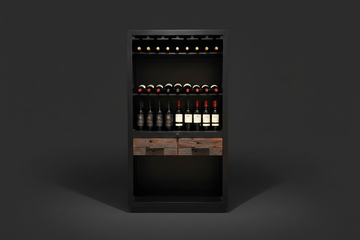 Mueble Cava Hacienda fondo de estudio