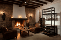 Mueble para Vinos Bar Industrial Nogal - La Cava