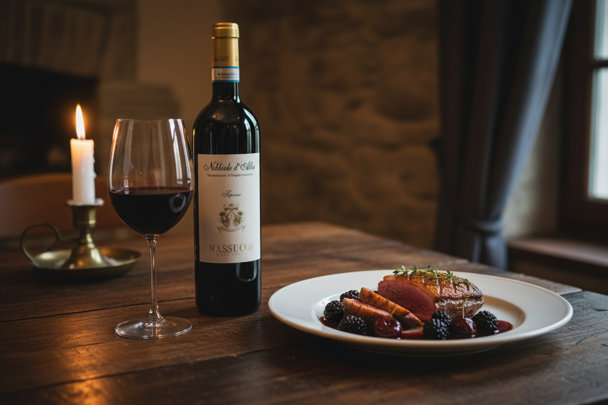Nebbiolo Superiore con pato