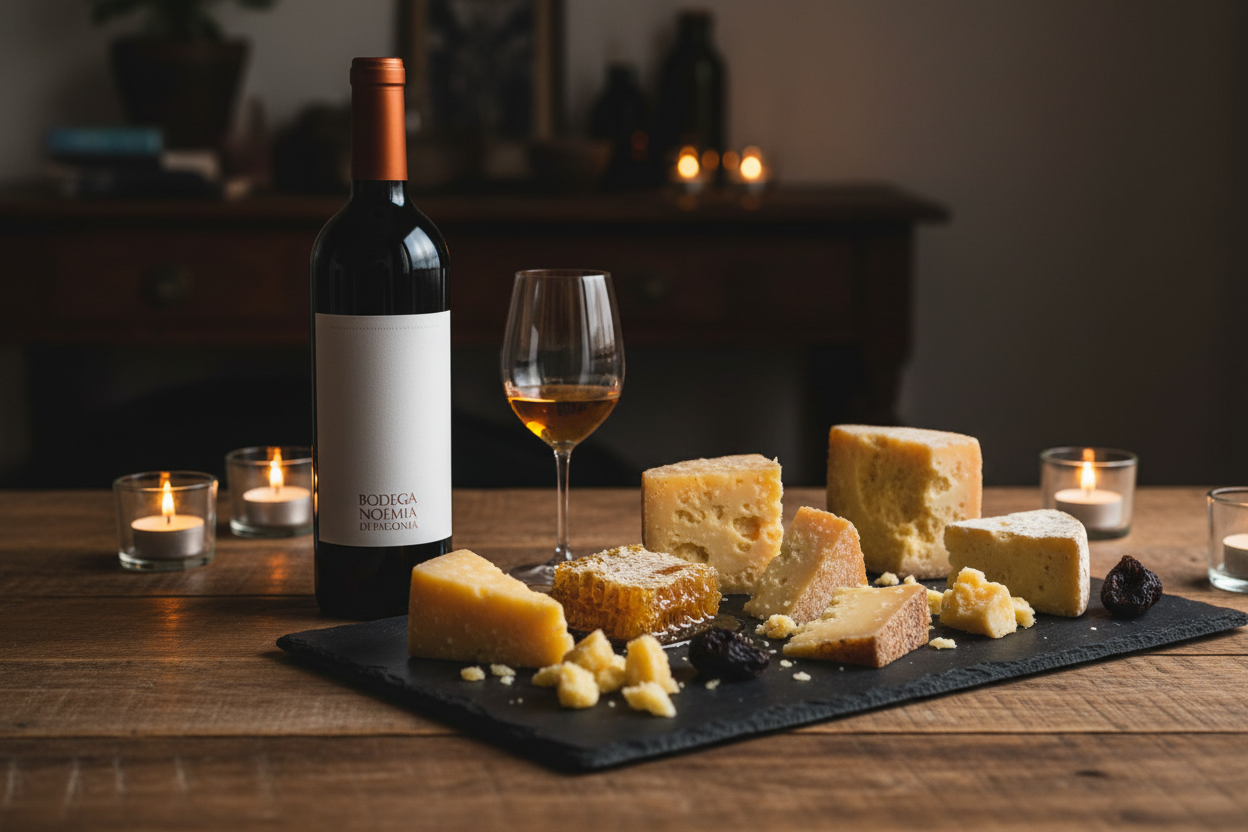 Noemía Malbec con Quesos Añejos