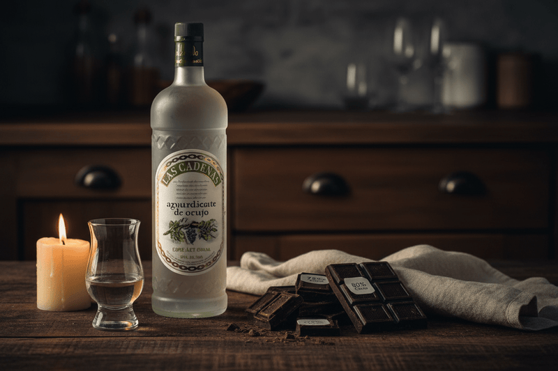 Orujo Blanco Las Cadenas 1L Destilado Tradicional Galicia, España - La Cava