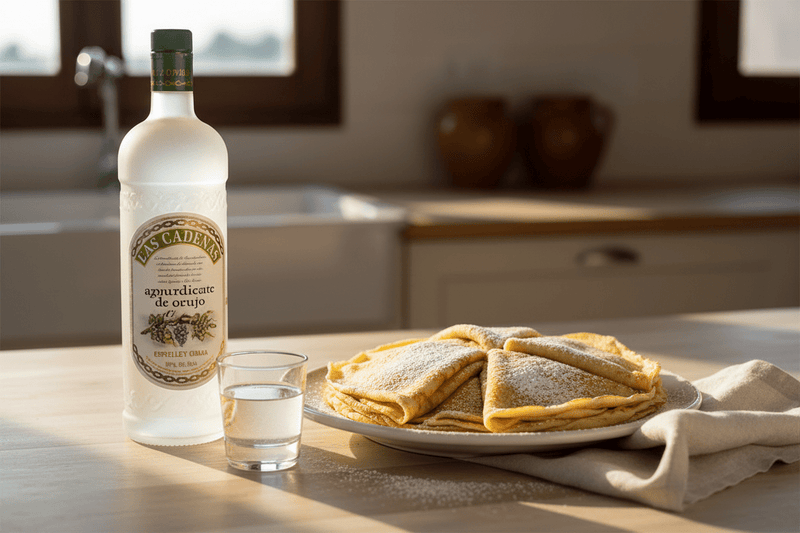 Orujo Blanco Las Cadenas 1L Destilado Tradicional Galicia, España - La Cava