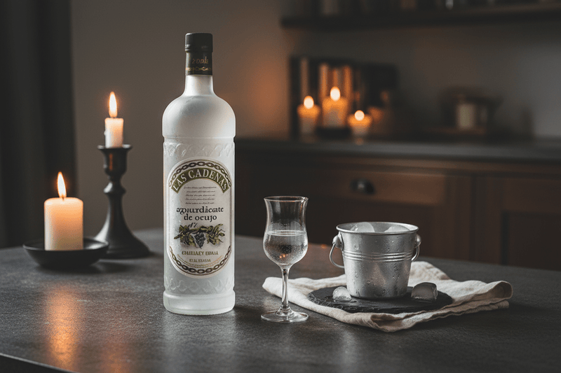 Orujo Blanco Las Cadenas 1L Destilado Tradicional Galicia, España - La Cava