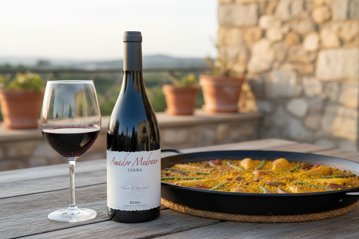 Paella con Amador Medrano Terra