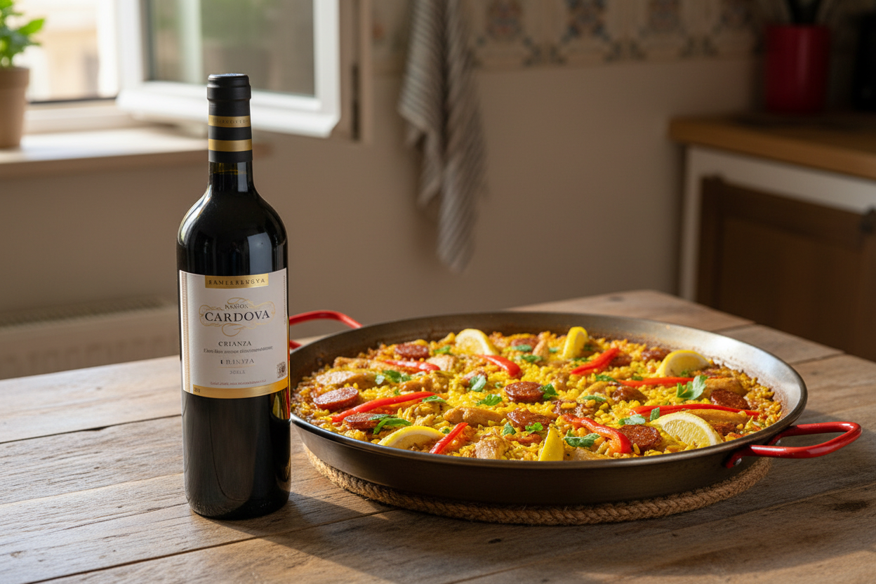 Paella de carne — Ramón Cardova Crianza